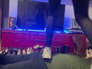 today it's time for exercise and my slave 5/16