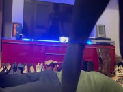 today it's time for exercise and my slave 8/16