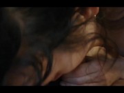 Cum in mouth and on tongue 3/16