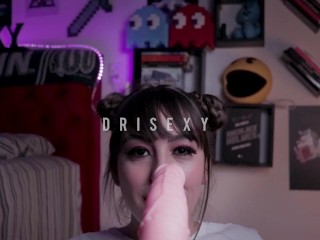 JOI – Safada babando muito no seu pau | Dri Sexy