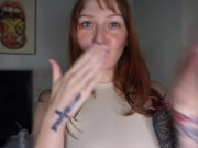 Sheer Slutty Lingerie Try On 2/16