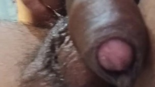Hairy dick - uncut foreskin - urine