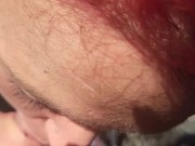 Best friends wife sucking my dick while he went to buy more shots 15/16