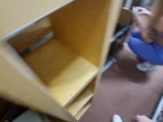 Спортивная соседка отблагодарила минетом 5/16