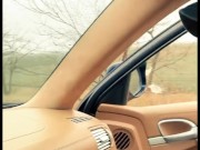 Пеггинг Tati Jo. Подвезла попутчика, и познакомила его со своим страпоном 1/16