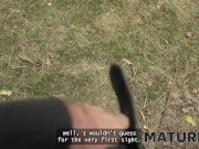 MATURE4K. Gorgeous Texas Patti is having kinky sex with a huge cock in the woods 4/16