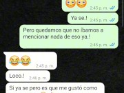 Conversación con el mejor amigo de mi novio termina en un final feliz