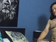 I fuck my girlfriend's pussy on all fours and she makes delicious moans 7/16