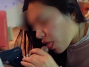 Compañero de la universidad se viene en mi cara 9/16