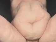 BBW With Big Tits Big Ass Plump Belly Fucked In Both HolesFrom Behind, CUM IN MY FAT WHITE ASS 😍🍑