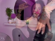 Smoking in leather at a table next to you will drive you crazy (Full vid on UVIU) 11/16