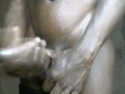AFRICAN EBONY FAT BLACK COCK CREAMPIE