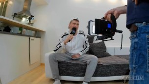 Hot slim Boy in white socks at German Casting Audition Gayheim