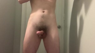 Huge cumshot open wide for daddy