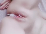 Crazy penetration of beautiful pussy!瘋狂抽插內射白虎穴穴 15/16