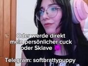 Emo/goth egirl erniedrigt dich cuckold 13/16