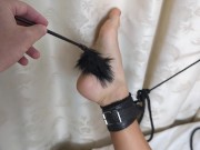 Teaser full video, playing with her tied feet 8/16