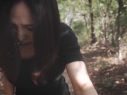 ローターを入れたまま散歩！歩けなくなる彼女で遊んでしまった。おまんこには巨大ディルドが突っ込まれ、電マでクリトリスを同時責め(素人、個人撮影、日本人) 12/16