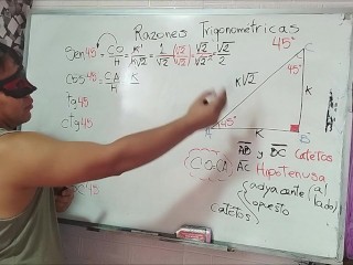 16 Trigonometry: 45º Angle – Trigonometric Ratios