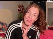 Smiley Redhead Strip Dances to Nude on Webcam 9/16