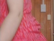 Nothing under my pink dress - Screenshot 2 of 16 - Ass