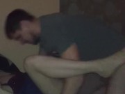 HOTWIFE wants CUM inside HER. Amateur couple has crazy night together 2/16