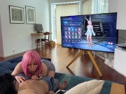 My Hot Step Sister Caught Me Jerking Off While Gaming - Dressed Up As My Favorite Cosplay Character