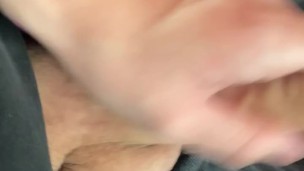 Teasing my dick on train
