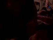 Rolling blunt topless  getting ready for ROXY Fox debut 11/16