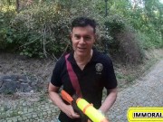 Dan's Monstrous Jizz Floods Alexis Crystal's Tight Wet Cunt! 2/16