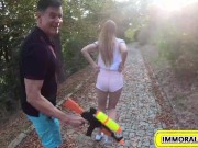 Dan's Monstrous Jizz Floods Alexis Crystal's Tight Wet Cunt! 8/16