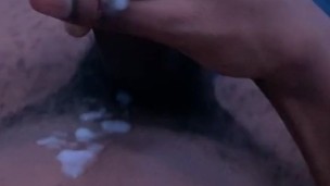 black boy cums in room #2