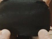 POV My ass in black dress 3/16