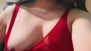 Me playing with my girly cock mmm