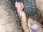 DADDY FAT DICK ALL DOWN HER SLOPPY THROAT WHILE BIG WET BALLS SLAP HER CHIN!!!!!! 12/16