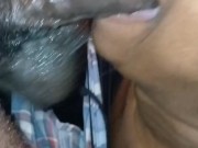 DADDY FAT DICK ALL DOWN HER SLOPPY THROAT WHILE BIG WET BALLS SLAP HER CHIN!!!!!! 3/16