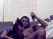 Sexy ebony let fuck her face and cum in throat 3/16