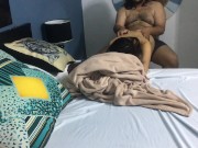 I fuck my girlfriend on all fours until I fill her pussy. 7/16