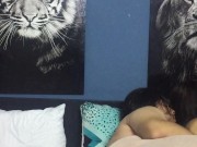 I fuck my girlfriend's ass and she makes delicious moans. 11/16