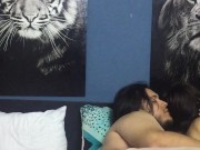 I fuck my girlfriend's ass and she makes delicious moans. 14/16