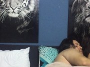 I fuck my girlfriend's ass and she makes delicious moans. 6/16