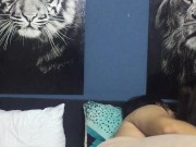 I fuck my girlfriend's ass and she makes delicious moans. 7/16