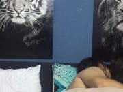 I fuck my girlfriend's ass and she makes delicious moans. 8/16