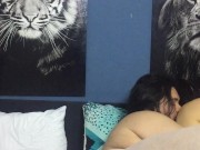 I fuck my girlfriend's ass and she makes delicious moans. 9/16