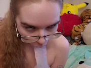 Drooling Cutie Sucks U Up With Her Pussy! 3/16