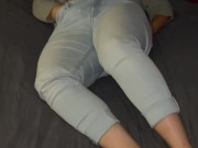 Multiple orgasmen Vorspiel auf dem Bett, Fantasien spielen lassen, Clyde verrückt machen 12/16