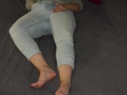 Multiple orgasmen Vorspiel auf dem Bett, Fantasien spielen lassen, Clyde verrückt machen 5/16