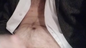 Horny car wank part4