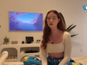 I Found Out My Step Sis Is Secretly A Cum Slut.... 