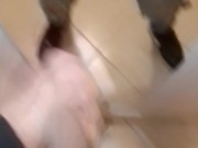 Sega con parolacce, tanta sborra nello specchio 5/16